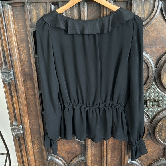 NWOT White House Black Market silk black dirt size S. - Picture 7 of 7